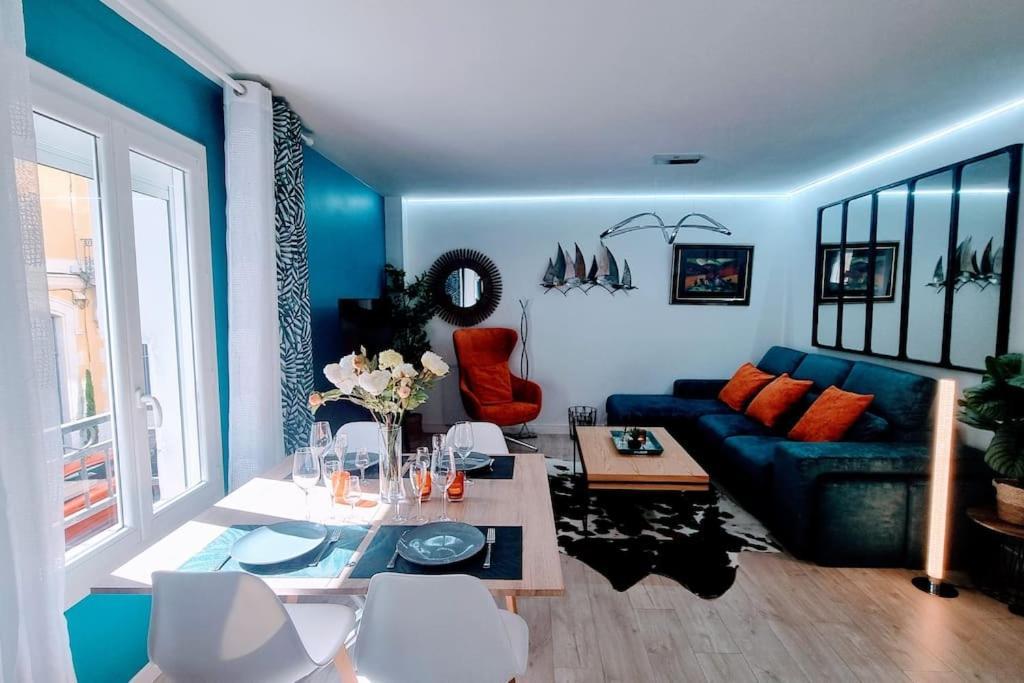 Le Clavel Superbe Deco, Centre Historique, Climatise, Parking A Proximite Apartment Sète Exterior foto